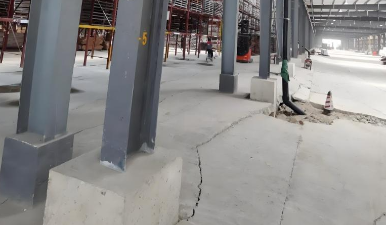酒泉厂房混凝土地面下沉原因及加固方案！