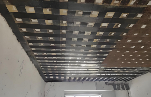 酒泉碳纤维加固以什么为基础施工？
