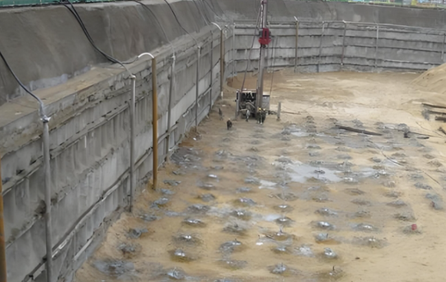 酒泉治标与治本的差距，浅谈地基加固的深度与持久性！